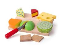 Bigjigs Toys Cheese Board Set - Wooden Play Food