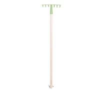 Bigjigs Toys Children's Long Handled Gardening Rake, 86cm Long, Kids Tools