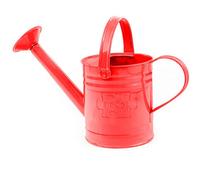 Bigjigs Toys Red Children's Watering Can with Fixed Spout, Top & Side Handle Bigjigs Toys Red