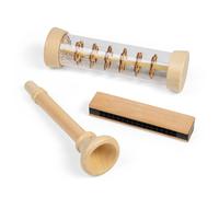 Bigjigs Toys Classic Rhythm Makers in Brown Bigjigs Toys Brown