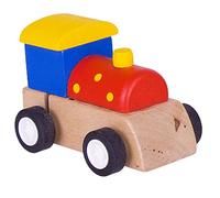Bigjigs Toys Clockwork Train (Red with Yellow Spots)
