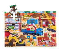 Bigjigs Toys Construction Site Floor Puzzle (48 piece)