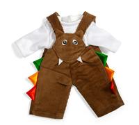 Bigjigs Toys Corduroy Brown dungarees for 25cm Rag Doll (Small)