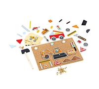Bigjigs Toys, Deluxe Pin-a-Shape (Construction), Tap Tap Art Board Set