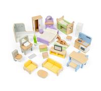 Bigjigs Toys Dolls House Furniture Set Bigjigs Toys Multicolor