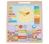 Bigjigs Toys Educational Wooden Magnetic Weather Board