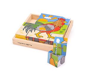 Bigjigs Toys Farm Cube Puzzle