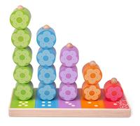 Bigjigs Toys First Flower Stacker (US IMPORT)