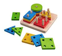 Bigjigs Toys First Four Shape Sorter