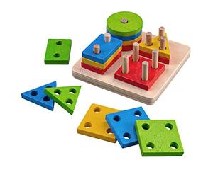 Bigjigs Toys First Four Shape Sorter