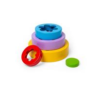 Bigjigs Toys Flower Tower Bigjigs Toys Multicolor