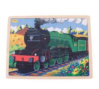 Bigjigs Toys Flying Scotsman Wooden Tray Puzzle - 35 Piece Puzzle