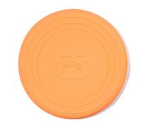 Bigjigs Toys Frisbee Flying Disc (Apricot Orange) Silicone Frisbee For Kids, Quality Flying Saucers, Beach & Garden Toys For Toddlers
