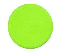 Bigjigs Toys Frisbee Flying Disc, Meadow Green Silicone Beach & Garden Toy