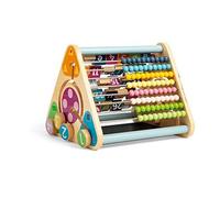 Bigjigs Toys FSC Certified Triangular Activity Centre - 5 Activity Sides