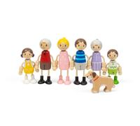 Bigjigs Toys Generational Family Dolls Bigjigs Toys Multicolor