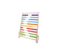 Bigjigs Toys Giant Wooden Abacus, Maths Toy, Multi