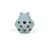 Bigjigs Toys Honey Bear Rattle, 100% Silicone Sensory Shaker & Teething Toy | 100% Silicone Bear Shaped Rattle & Teether, Eco Friendly Sensory Baby Gift, Age 12+ Months