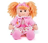 Bigjigs Toys Kelly Soft Plush Doll - Medium (34CM Tall)