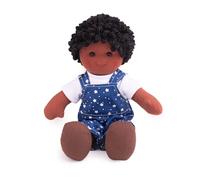 Bigjigs Toys Leon Rag Doll, 28cm Plush Soft Doll from Birth