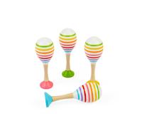 Bigjigs Toys Wooden Maraca - One Pair - Children's Wood Instruments