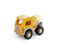 Bigjigs Toys Mini Yellow Cement Mixer Truck Bigjigs Toys Yellow
