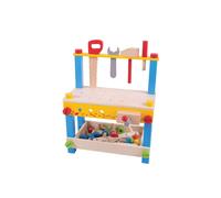 Bigjigs Toys My First Wooden Workbench with Tools