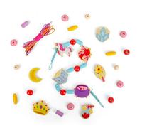 Bigjigs Toys Mystical Magic Jewellery Set Bead Necklace & Bracelet Making Kit