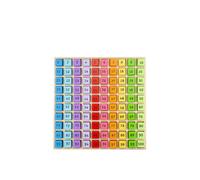 Bigjigs Toys Wooden Number Counting Tray, Maths Games, Board Game, Educational Toys, Teacher Supplies, Montessori Toys