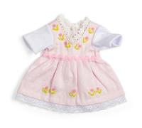 Bigjigs Toys Pink Doll Dress (Small) - Soft Dolls Clothes, Dresses For Ragdolls