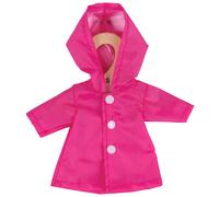 Bigjigs Toys Pink Raincoat (for Size Small Doll)