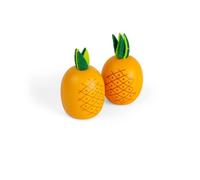 Bigjigs Toys Play Food Pineapples, 2 Piece Eco Friendly Wooden Fruit | Eco Friendly Wooden Pineapple Play Food, Pretend Cooking Kitchen Accessory, Age 18+ Months