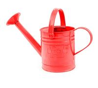 Bigjigs Toys Children's Red Watering Can with Top and Side Handle - Garden Tools for Kids