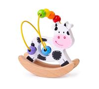 Bigjigs Toys Rocking Bead Frame (Cow) (US IMPORT)