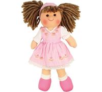 Bigjigs Toys Rose Doll - SMALL Ragdoll Cuddly Toy