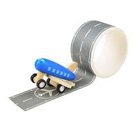 Bigjigs Toys Runway Track Sticker Tape - Removable Track Aeroplane Vehicle