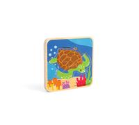 Bigjigs Toys Sea Turtle Lifecycle Puzzle Bigjigs Toys Multicolor