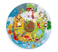 Bigjigs Toys Seasonal Circular Floor Puzzle