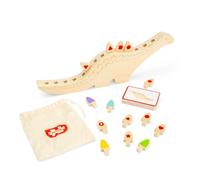 Bigjigs Toys Sequencing Dinosaur | Wooden Pattern & Sequence Toy | Kids' Montessori Dinosaurs with Sorting Scales & Play Cards | Math Learning Game for Toddlers | Educational Gifts for Children Age 3+