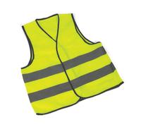 Bigjigs Toys Small Hi Vis Vest - Reflective Yellow Visibility Jacket For Children, Kids Role Play Sets, Children’s Fancy Dress, Age 4 to 6 Year Olds