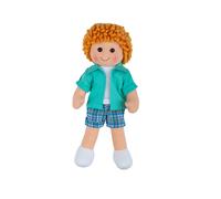 Bigjigs Toys Small Ragdolls 28cm Tall, Ideal First Doll for Babies & Toddlers