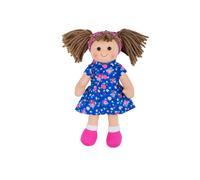 Bigjigs Toys Small Ragdolls 28cm Tall, Ideal First Doll for Babies & Toddlers