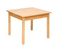 Bigjigs Toys Wooden Table in Natural Bigjigs Toys Natural
