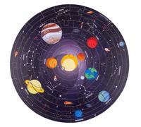 Bigjigs Toys Space Explorer Solar System Puzzle - 50 Piece Wooden Floor Puzzle for 2+ Years, Unique Space Toys, Quality Educational Toys & Jigsaw Puzzles for Kids
