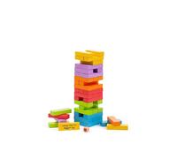 Bigjigs Toys Wooden Stacking Tower Game, Multi