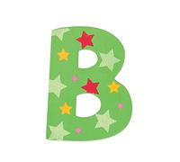 Bigjigs Toys Star Letter B (Green)