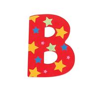 Bigjigs Toys Star Letter B (Red)