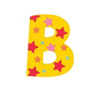 Bigjigs Toys Star Letter B (Yellow)