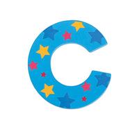 Bigjigs Toys Star Letter C (Blue)