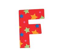Bigjigs Toys Star Letter F (Red)